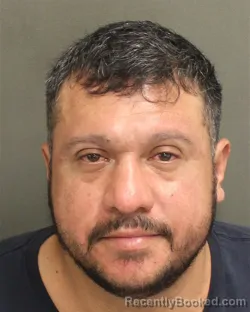 Mugshot of Juan Antonio Arroyoperez booked in Orange County, Florida on September 21, 2026