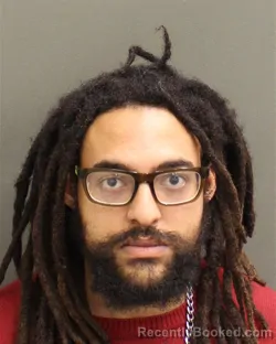 Mugshot of Brandon Charles Hunt booked in Orange County, Florida on September 21, 2026
