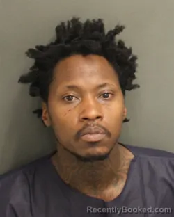Mugshot of Navares Dawontae Boyd booked in Orange County, Florida on September 22, 2026