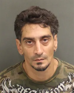 Mugshot of Jose Juan Velezmelendez booked in Orange County, Florida on September 22, 2026