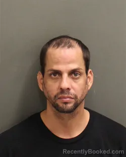 Mugshot of Jon Eric Ortizrivera booked in Orange County, Florida on September 22, 2026