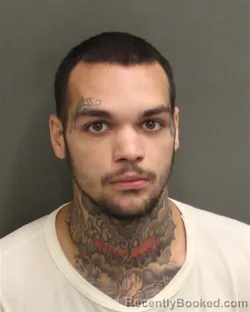 Mugshot of Jeramiah Noel Guzman booked in Orange County, Florida on September 22, 2026