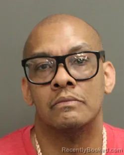 Mugshot of Terrence Edward Causey booked in Orange County, Florida on September 22, 2026
