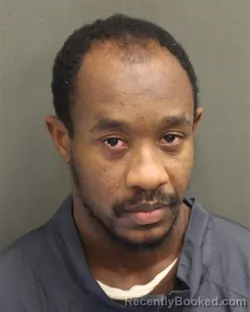 Mugshot of Darryl Marc Jr Brazile booked in Orange County, Florida on September 23, 2026