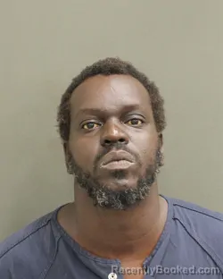 Mugshot of Derrick Dwayne Allen booked in Orange County, Florida on September 23, 2026