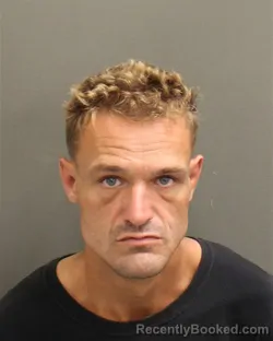 Mugshot of Jacob Peter Hoover booked in Orange County, Florida on September 23, 2026