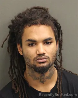 Mugshot of Jaiden Dylan Vickers booked in Orange County, Florida on September 23, 2026