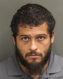 Mugshot of Xavier Alexanderpau Carvalhoparedes booked in Orange County, Florida on September 23, 2026