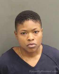 Mugshot of Makiya Alexander booked in Orange County, Florida on September 23, 2026