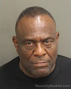 Mugshot of Odell Hinton booked in Orange County, Florida on September 23, 2026