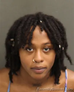Mugshot of Keairra Sumerlin booked in Orange County, Florida on September 23, 2026