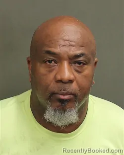 Mugshot of Fabian Antonio Douglas booked in Orange County, Florida on September 23, 2026