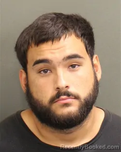 Mugshot of Elvin Joel Rodriguezvazquez booked in Orange County, Florida on September 23, 2026
