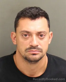 Mugshot of Fabio Mouradelima booked in Orange County, Florida on September 23, 2026