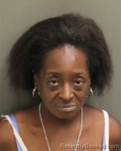 Mugshot of Asia Tonette Gaskins booked in Orange County, Florida on September 24, 2026