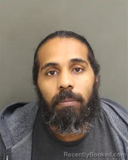 Mugshot of Antonio Luis Ballon booked in Orange County, Florida on September 24, 2026
