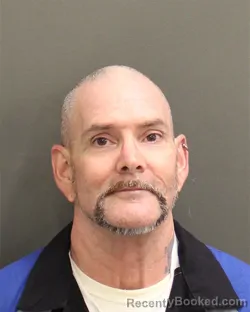 Mugshot of William Arthur Stjohn booked in Orange County, Florida on September 24, 2026