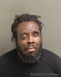Mugshot of Trevis Renard Grimes booked in Orange County, Florida on September 24, 2026