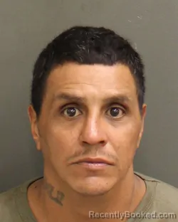 Mugshot of Miquel Roy Martinez booked in Orange County, Florida on September 24, 2026