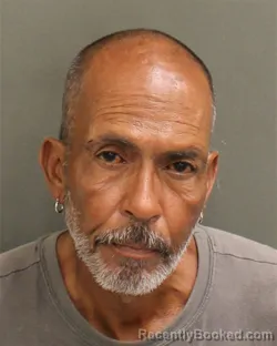 Mugshot of Hector Jr Cirino booked in Orange County, Florida on September 24, 2026