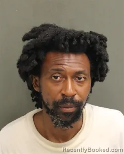Mugshot of Marcel Larnard Johnson booked in Orange County, Florida on September 25, 2026
