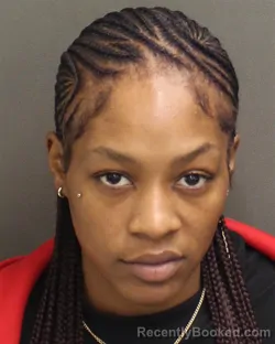 Mugshot of Desiree Alexis George booked in Orange County, Florida on September 25, 2026