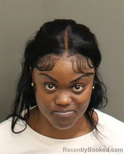 Mugshot of Chalaya L Devose booked in Orange County, Florida on September 25, 2026