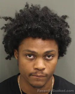 Mugshot of Stone Solomon Jones booked in Orange County, Florida on September 25, 2026