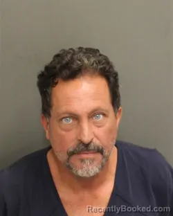 Mugshot of Robert Daniel Bauer booked in Orange County, Florida on September 25, 2026