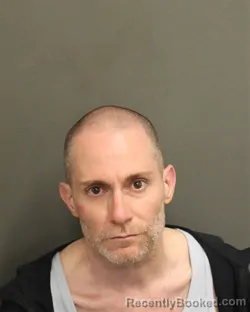 Mugshot of Sean William Coffey booked in Orange County, Florida on September 25, 2026