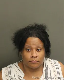 Mugshot of Elizabeth Grace Marrero booked in Orange County, Florida on September 25, 2026