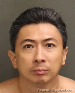 Mugshot of Miguel Angel Lamwong booked in Orange County, Florida on September 25, 2026