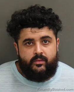Mugshot of Zachary Andrew Hernandez booked in Orange County, Florida on September 25, 2026