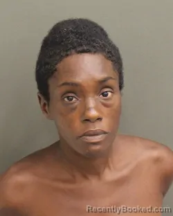 Mugshot of Latiana Marie Gibsontessier booked in Orange County, Florida on September 25, 2026