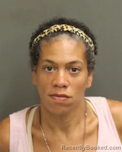 Mugshot of Danielle Mcmillon booked in Orange County, Florida on September 25, 2026