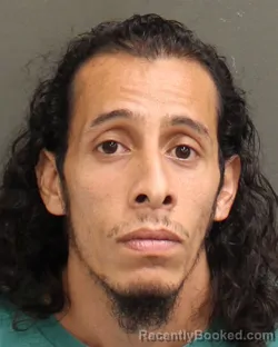 Mugshot of Steven Herrera booked in Orange County, Florida on September 25, 2026