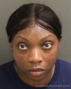 Mugshot of Shakaria Matthew booked in Orange County, Florida on September 25, 2026