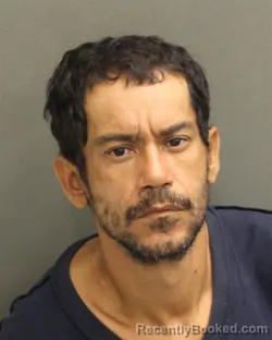 Mugshot of Alfredo Santiagorivera booked in Orange County, Florida on September 25, 2026