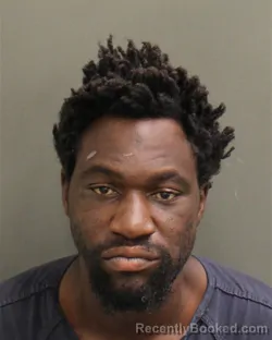 Mugshot of Trava Lamark Jr Brown booked in Orange County, Florida on September 25, 2026