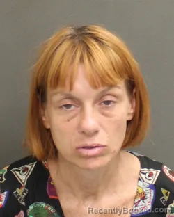 Mugshot of Ashely Nicole Delawder booked in Orange County, Florida on September 25, 2026