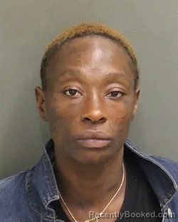 Mugshot of Lavivia Blanding booked in Orange County, Florida on September 25, 2026