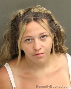 Mugshot of Kristina Ann Hagan booked in Orange County, Florida on September 25, 2026