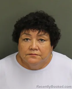 Mugshot of Rosa Maria Del Co Juradonarvaez booked in Orange County, Florida on September 25, 2026