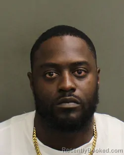 Mugshot of Marcus Markel Patterson booked in Orange County, Florida on September 26, 2026