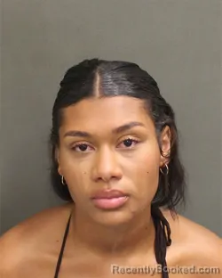 Mugshot of Anastasya Ellen Denney booked in Orange County, Florida on September 26, 2026