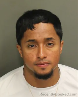 Mugshot of Brian Alexi Cruzflores booked in Orange County, Florida on September 26, 2026