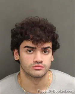 Mugshot of Patrick Ferreira Cunha booked in Orange County, Florida on September 26, 2026