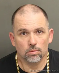 Mugshot of Michael David Hart booked in Orange County, Florida on September 26, 2026