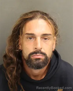 Mugshot of Joseph Anthony Rodrigues booked in Orange County, Florida on September 26, 2026