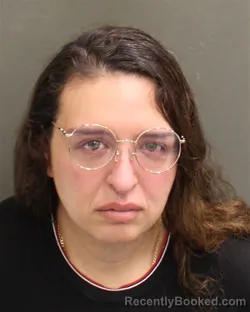 Mugshot of Monica Renee Rocha booked in Orange County, Florida on September 26, 2026